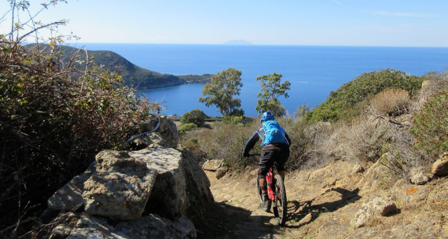 e bike isola del giglio
